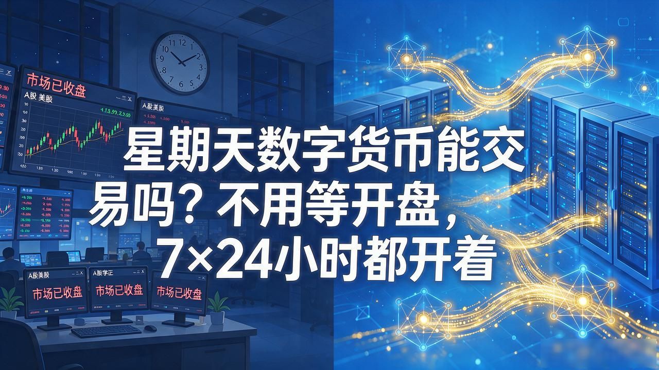 数字货币7×24小时交易机制与A股区别_周末数字货币市场流动性风险_数字货币星期天开盘吗
