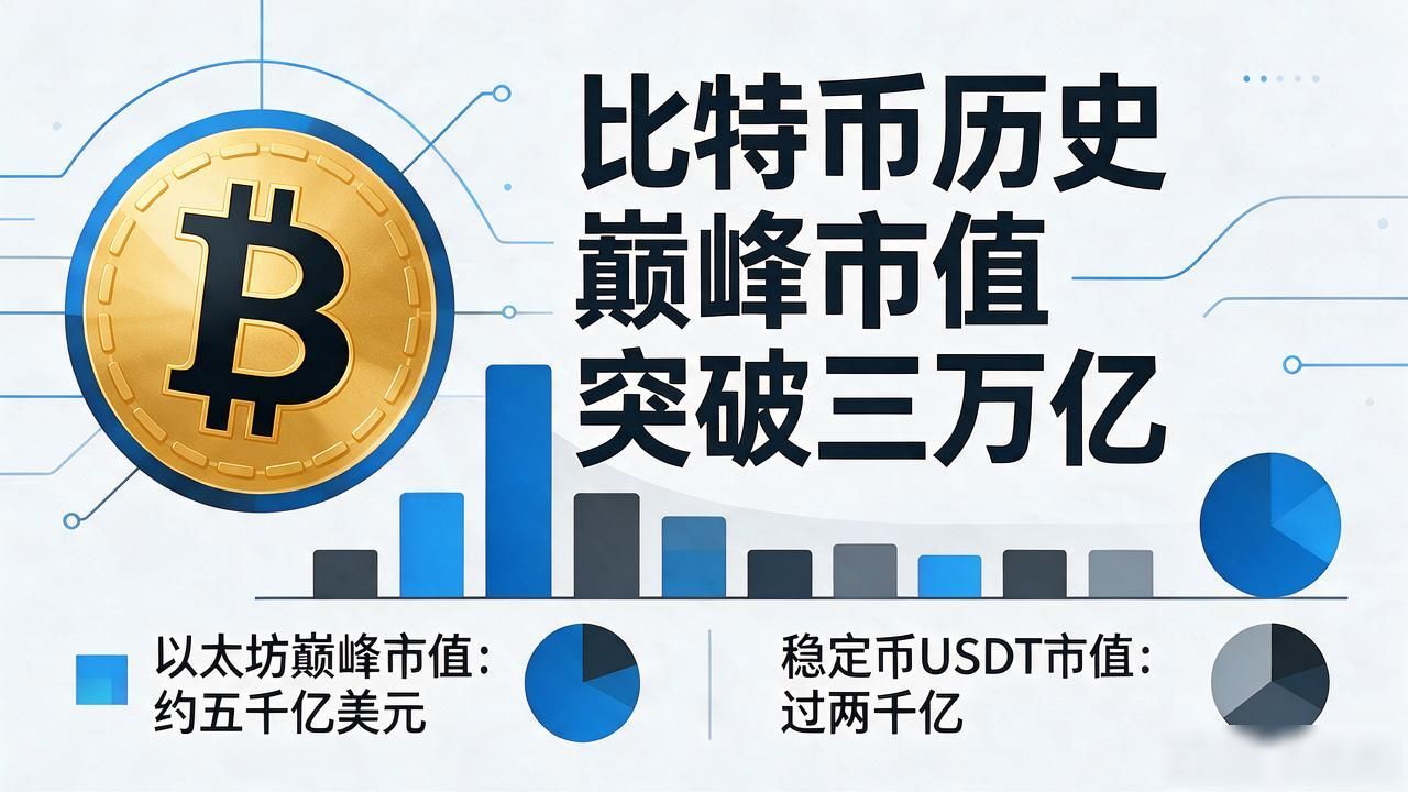 比特币市值突破三万亿背后的逻辑_比特币与黄金美股市值对比分析_数字货币市值最高多少