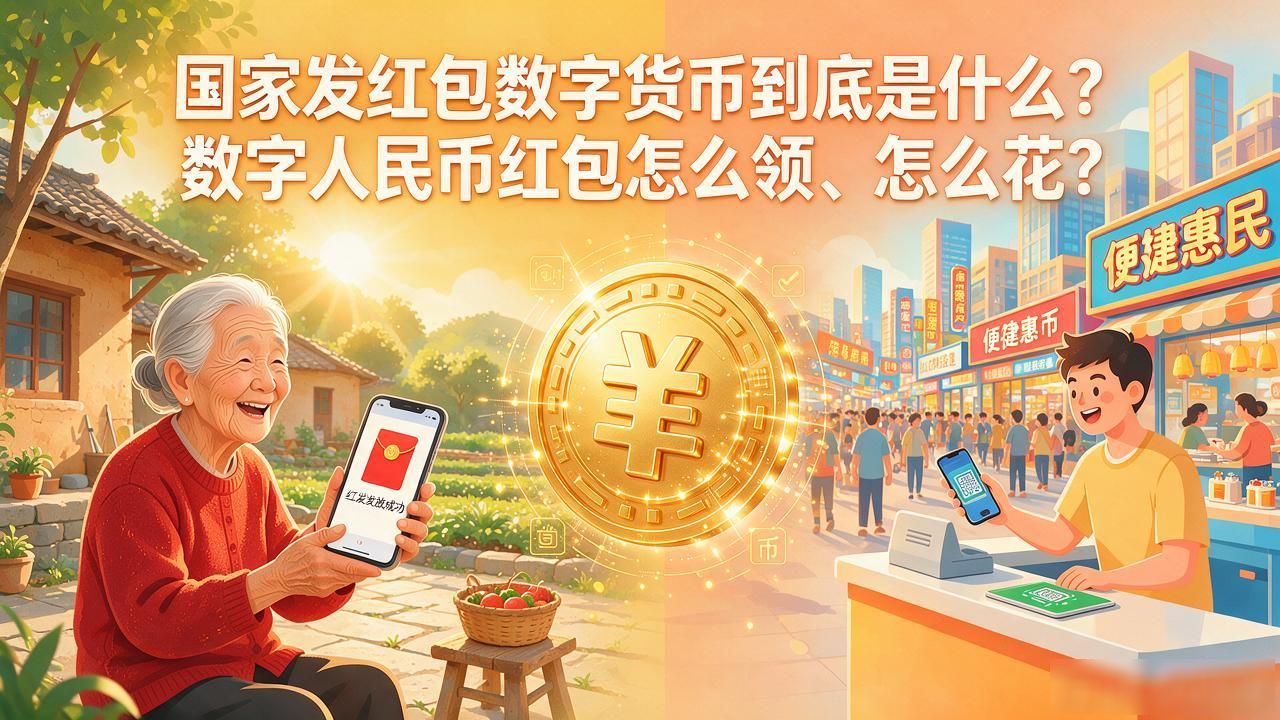 数字人民币红包消费场景_数字人民币红包发放方式_国家发红包数字货币