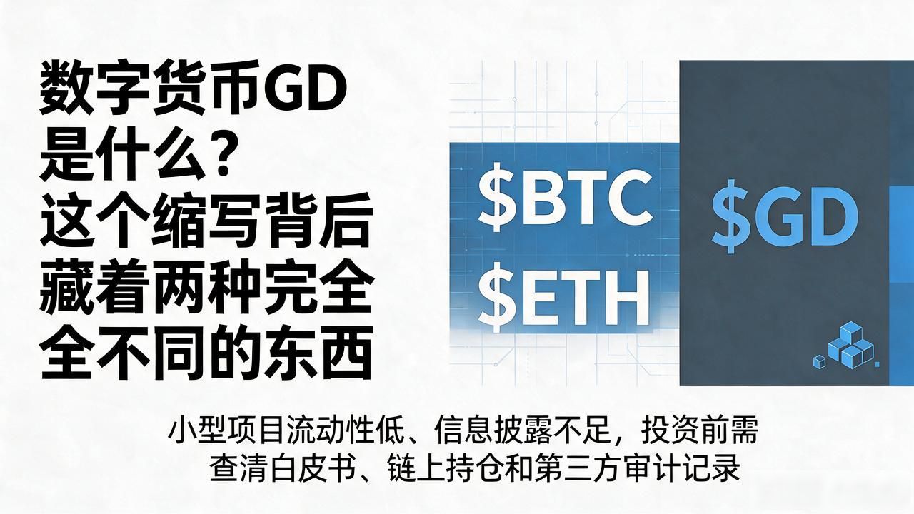 数字货币gd是什么_GDDeFi项目代币_GD主权数字货币