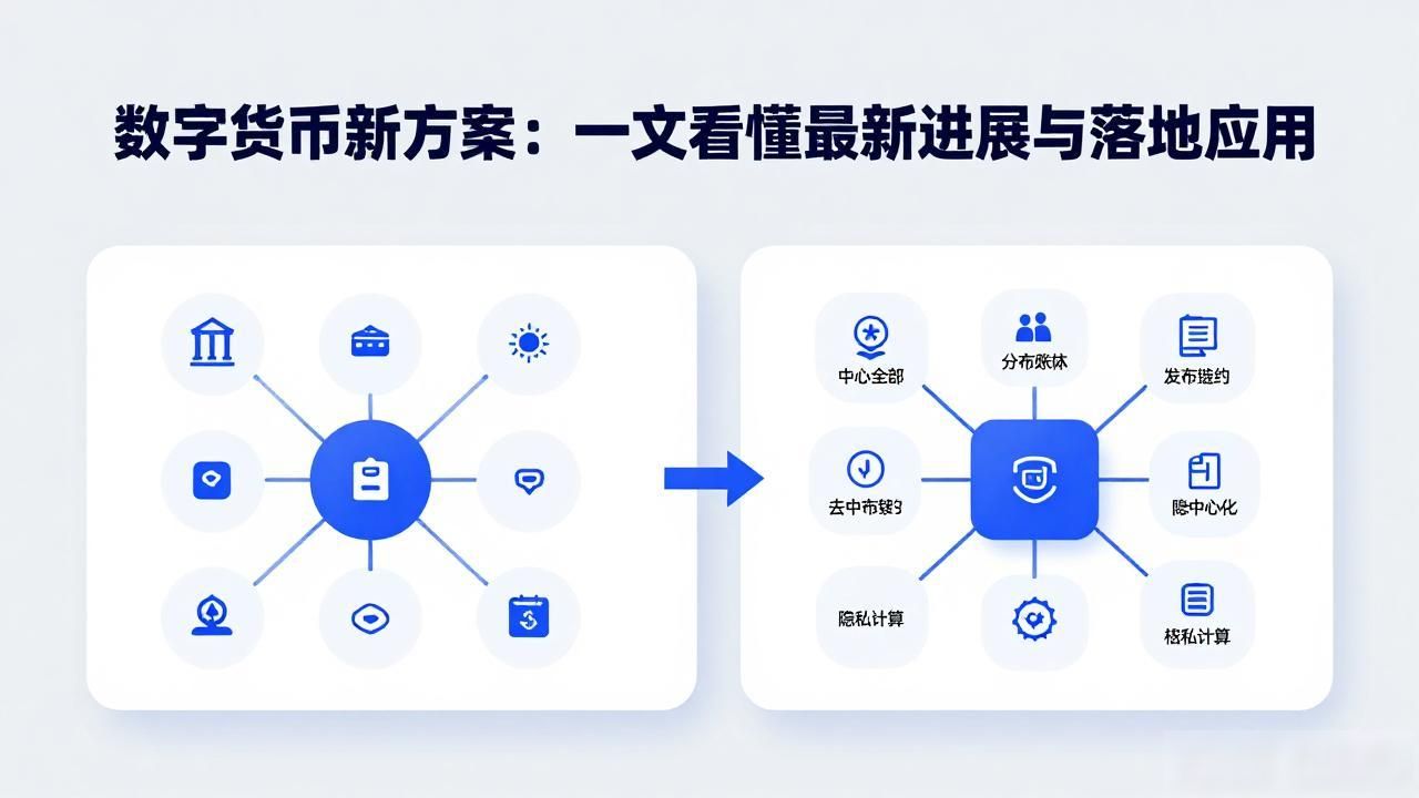 数字货币新方案_数字人民币跨境结算_央行数字货币试点