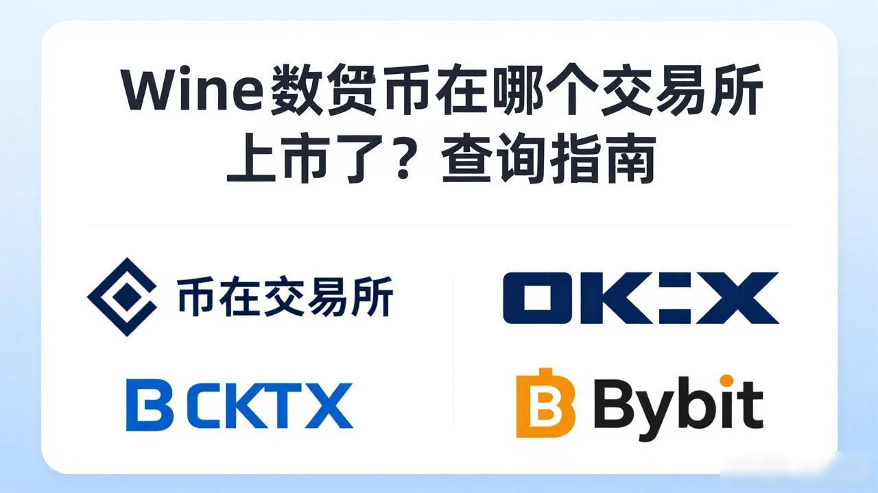 主流加密货币数据聚合平台_Wine数字货币上市交易所查询_wine数字货币在哪个交易所上市了