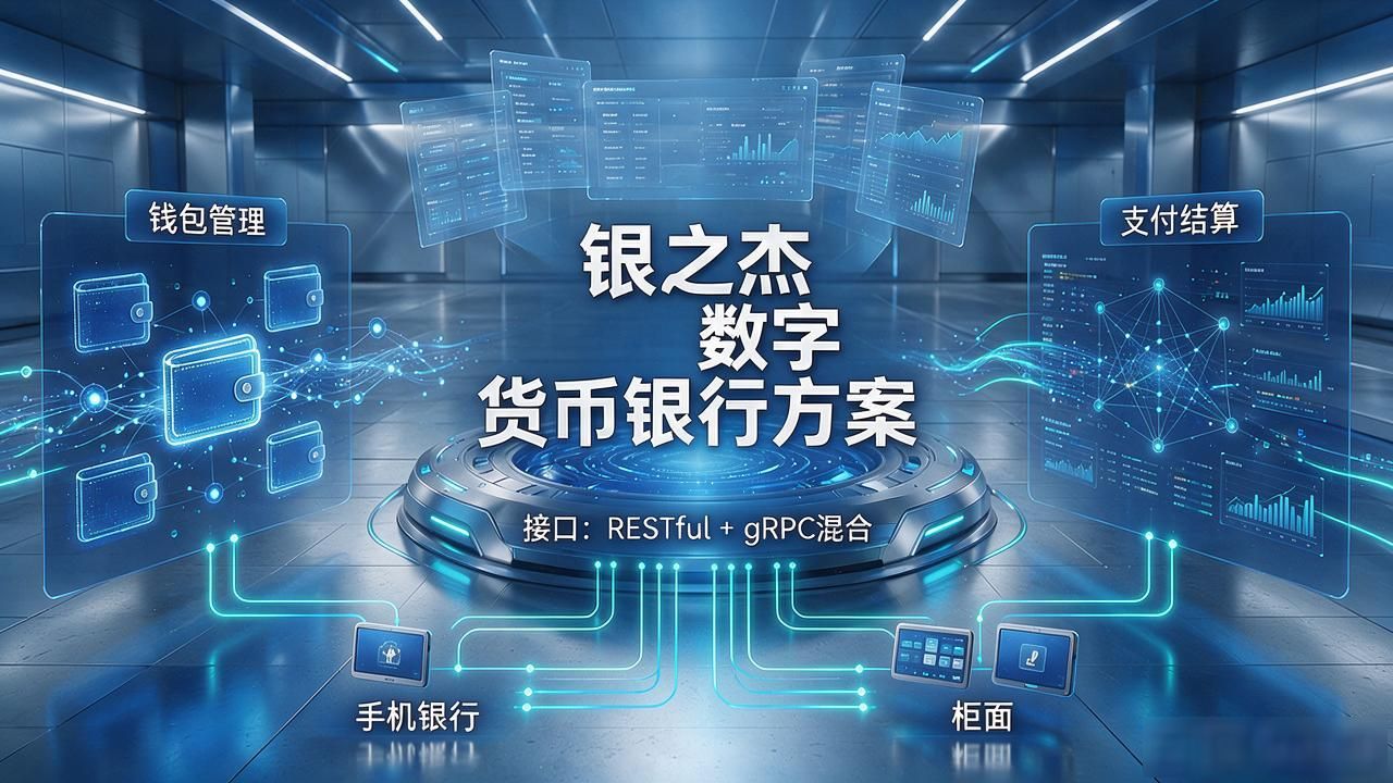 数字人民币商业银行系统_银之杰数字货币模块集成_银之杰数字货币银行