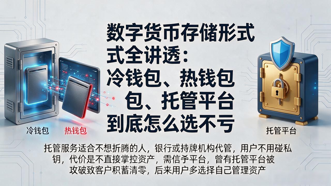 数字货币存储形式_数字货币存储形式_热钱包冷钱包对比
