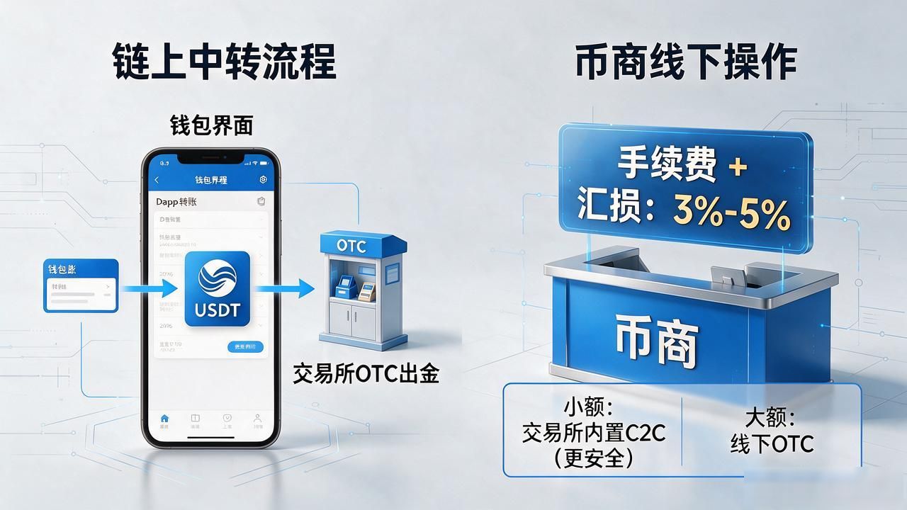 数字货币如何换成人民币_数字货币能取现_OTC交易对出金流程详解