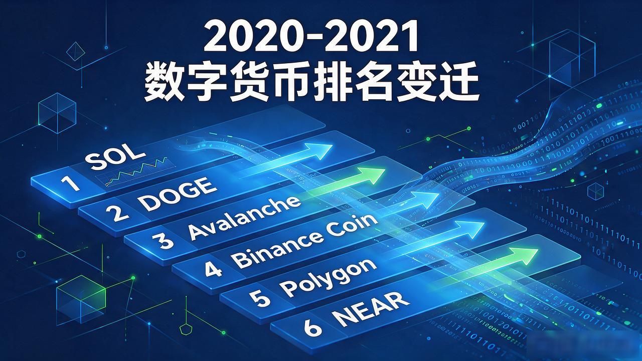 加密货币市值排名前十变化趋势_数字货币历年前十_2017-2026年比特币以太坊竞争格局