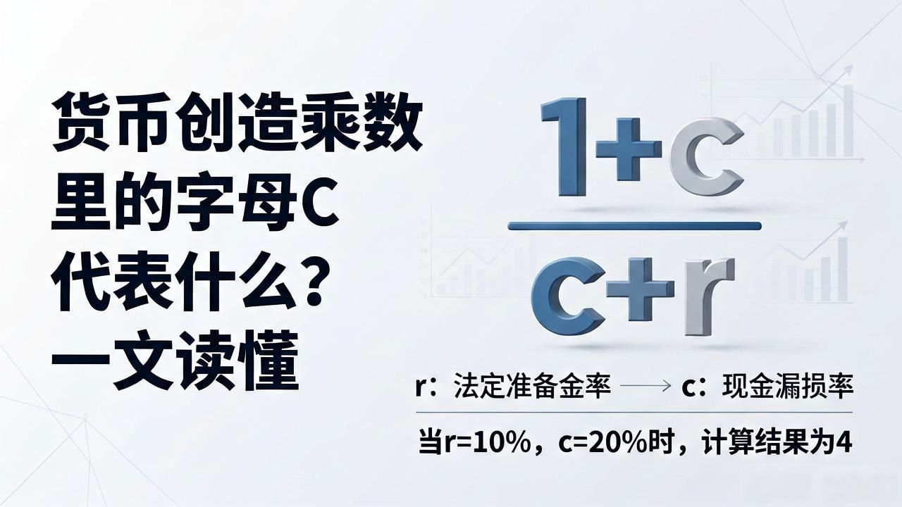 货币创造乘数字母c_现金漏损率对货币乘数的影响_货币创造过程