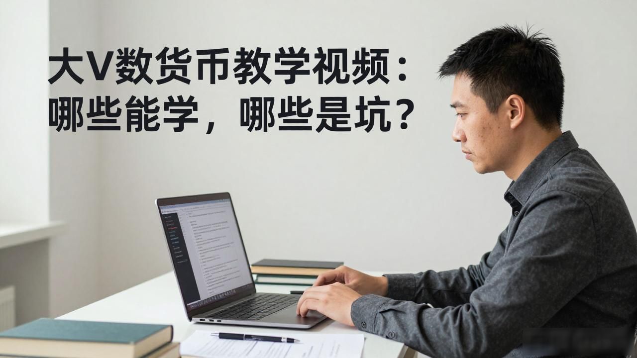 币圈投资避坑指南_大v数字货币教学视频_识别虚假大V交易教学