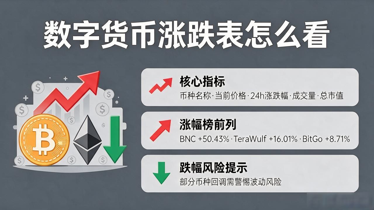 数字货币涨跌表核心指标_加密货币涨跌表图片怎么看_数字货币涨跌表图片