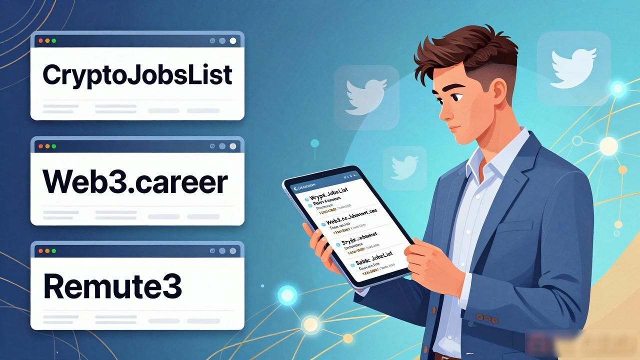 区块链行业求职渠道_如何找数字货币的工作_Twitter和LinkedIn招聘信息