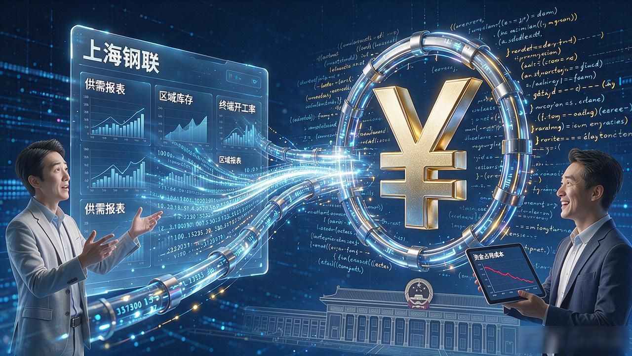 数字版货币 上海钢联_数字版货币 钢铁供应链 金融科技