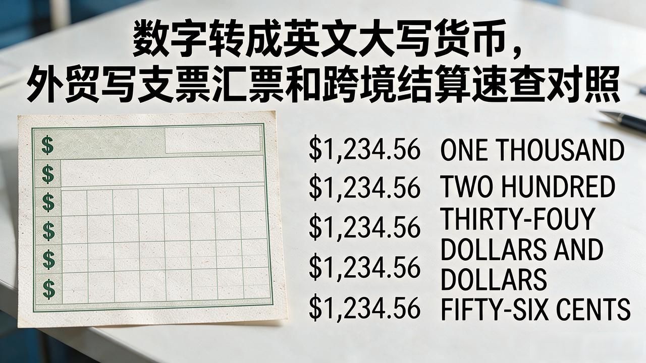 数字转成英文大写货币_english monetary amounts_currency conversion rules