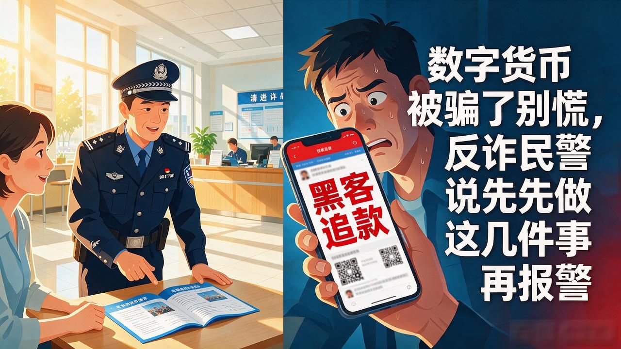 数字货币被骗反诈_反诈岗位 数字货币报案 老师带单骗局