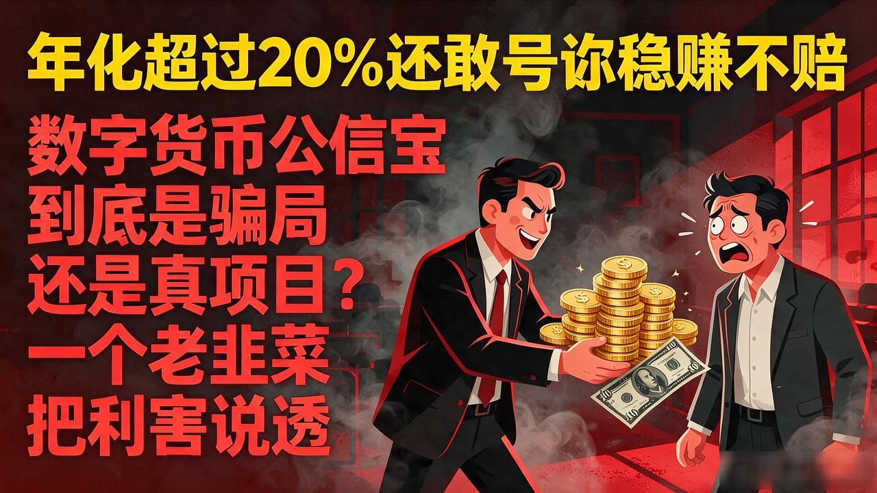 公信宝庞氏骗局_警惕数字货币理财陷阱_数字货币公信宝