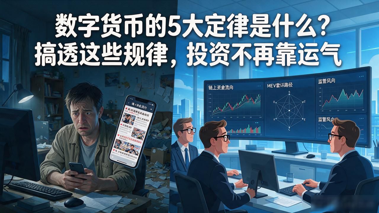 币圈运行铁律链上数据分析_比特币共识定律与流动性周期_数字货币的5大定律