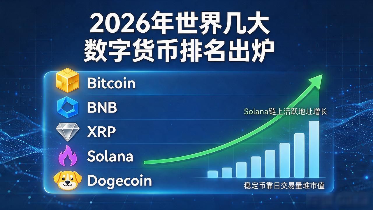 稳定币霸占前三原因分析_世界几大数字货币排名_2026年数字货币市值排名解读