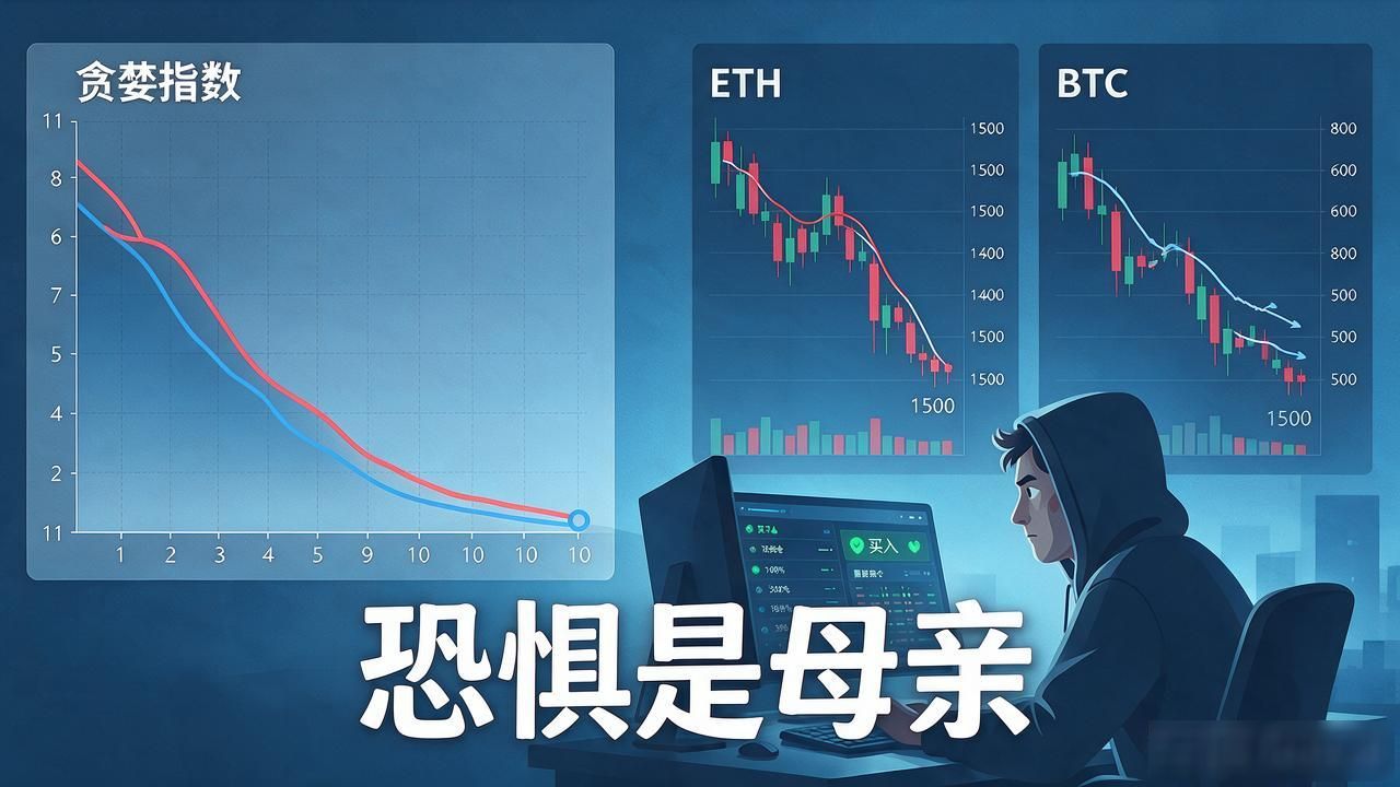 数字货币贪婪指数走势_贪婪恐惧指数_币圈情绪指标