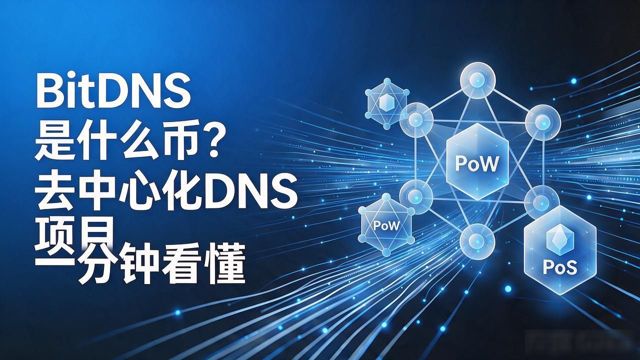 BitDNS是什么数字货币_BitDNS去中心化域名系统_DePIN赛道通证激励