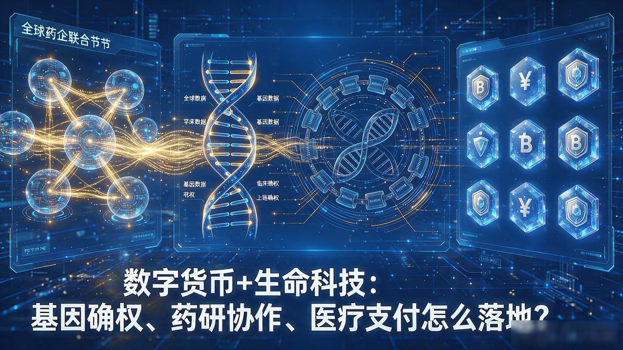 基因数据链上确权_数字货币生命科技_智能合约医疗支付