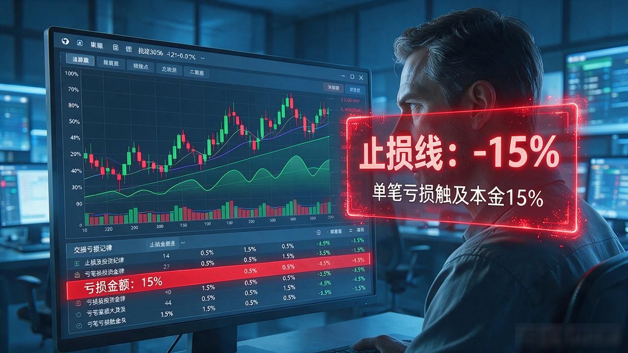 数字货币交易成交量突变_数字货币买进卖出_卖出规则单笔亏损15%无条件平仓