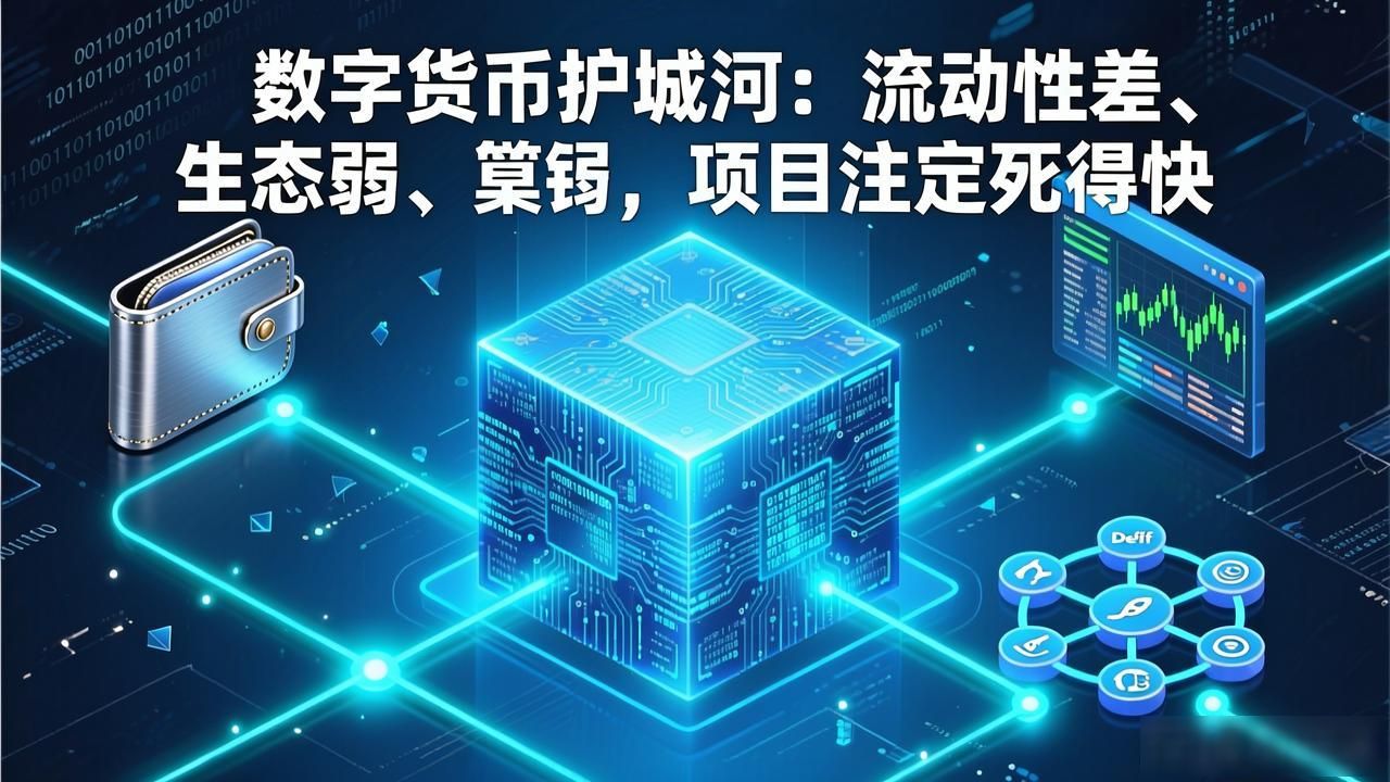 数字货币护城河_流动性壁垒与网络效应_数字货币护城河构建逻辑