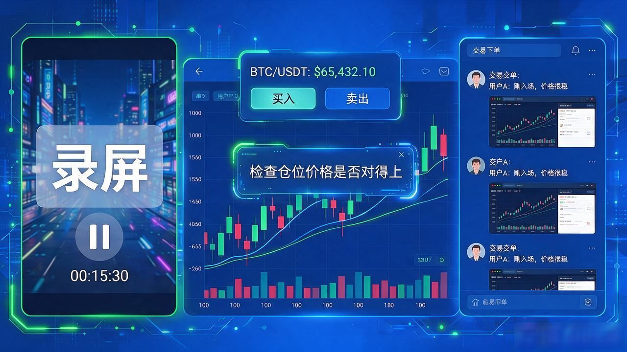 看盘视频筛选标准_真实交易录屏识别_数字货币看盘真实视频