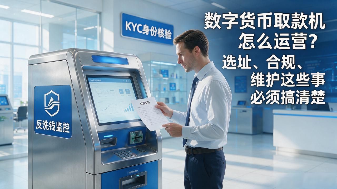 数字货币取款机运营_数字货币取款机运营经验_选址电费网络稳定性