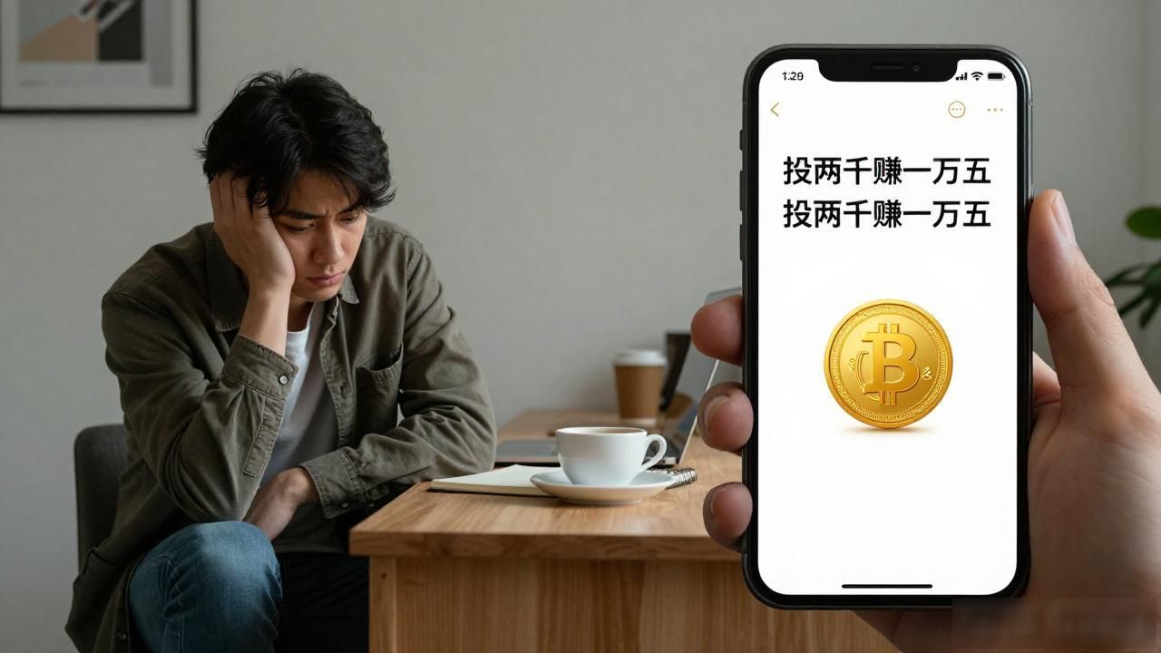 朋友圈说数字货币_朋友圈K线图骗局_数字货币投资风险