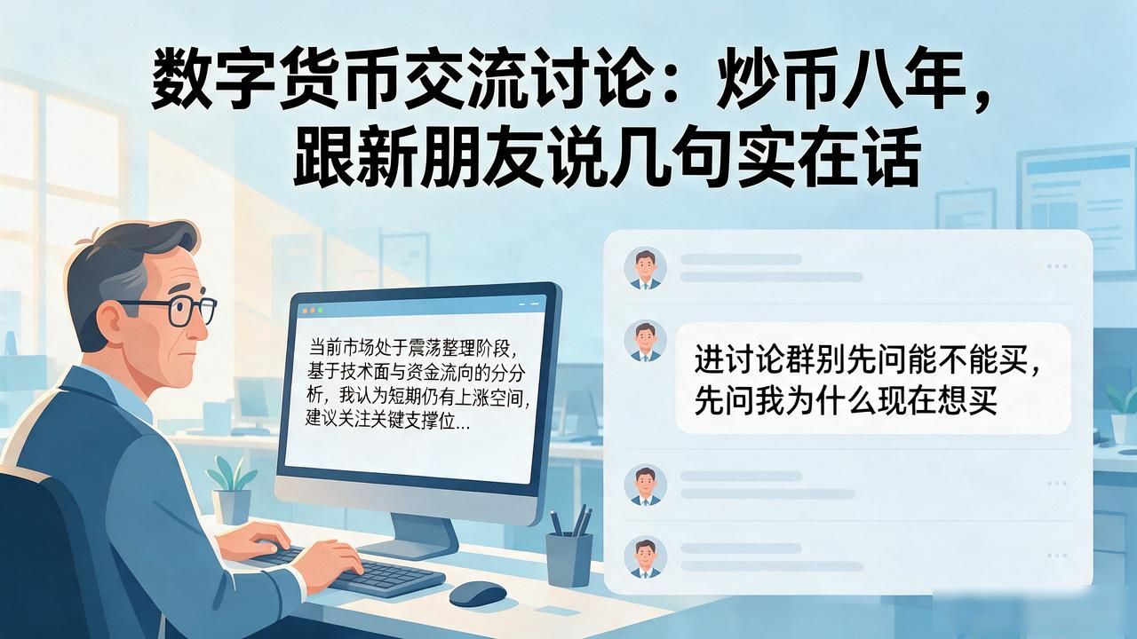 数字货币社群交流避坑指南_币圈理性投资逻辑构建_数字货币交流讨论