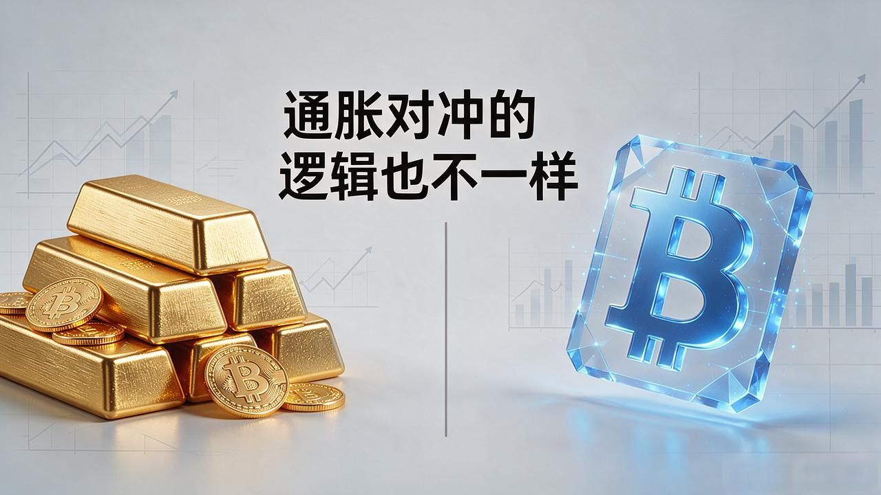 数字货币抗通胀真相_黄金与比特币底层逻辑差异_数字货币与黄金关系