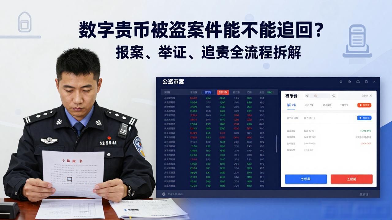 数字货币被盗案件_冷钱包钓鱼盗窃立案指南_数字货币被盗报案流程