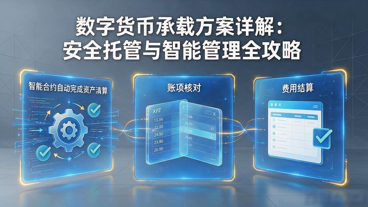 数字货币承载方案_多层安全设计冷热钱包_数字货币承载方案