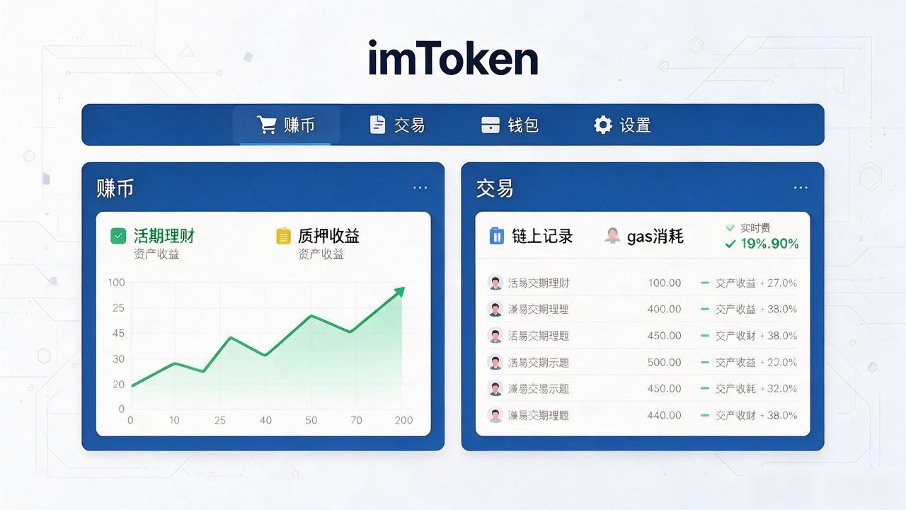 imToken钱包DApp浏览器Swap借贷NFT中心化应用_imtoken钱包中的app_imToken钱包内置理财质押投票治理功能