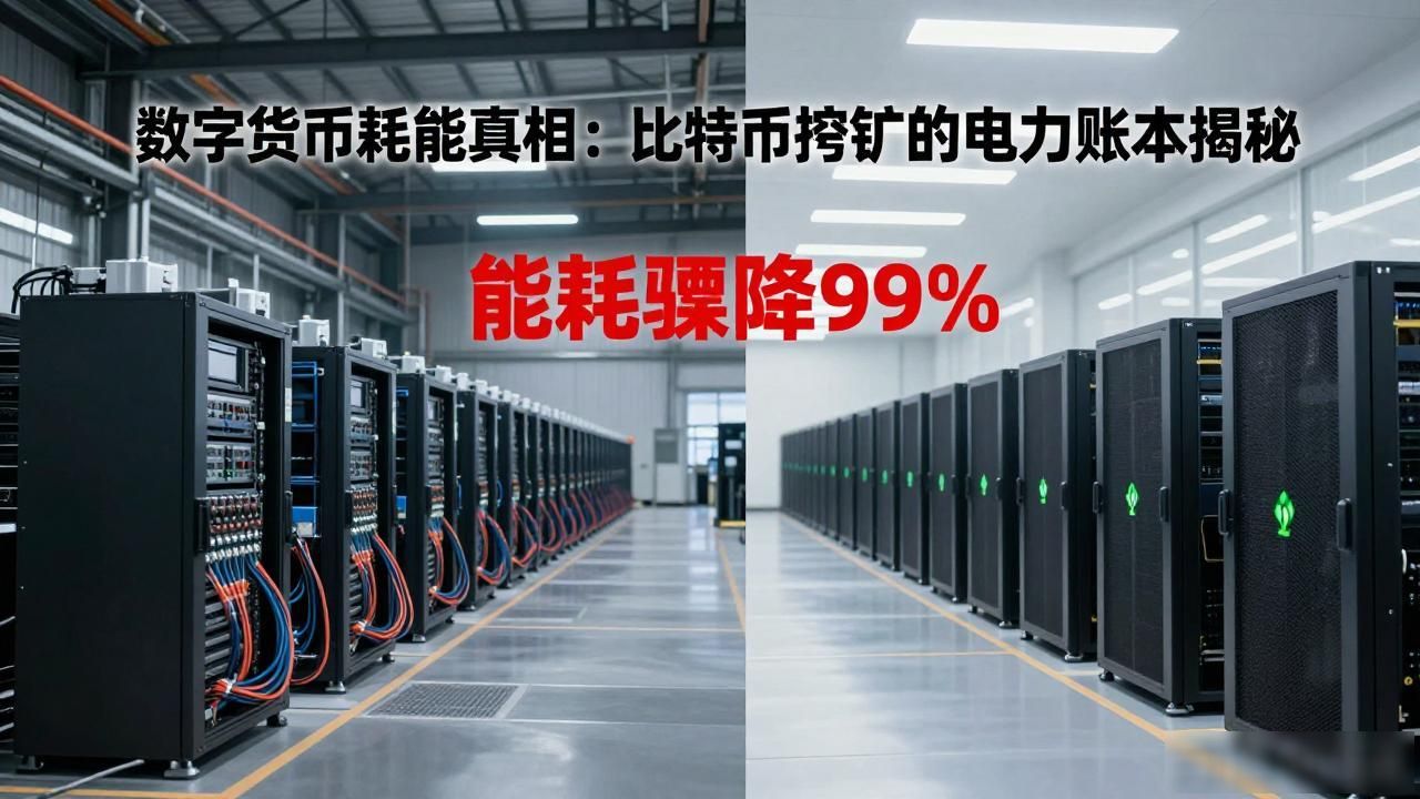比特币挖矿年耗电量超过挪威全国用电量_数字货币能源消耗_数字货币挖矿能源消耗环保争议