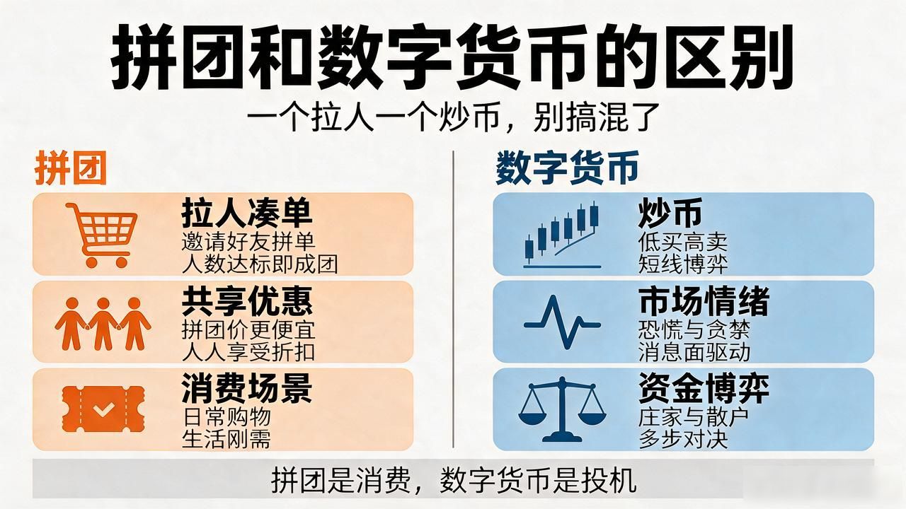 社交裂变与算法共识差异_拼团和数字货币的区别_拼团与数字货币区别