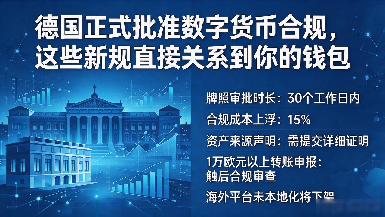 MiCA实施细则_德国数字货币合规框架_德国批准数字货币合规
